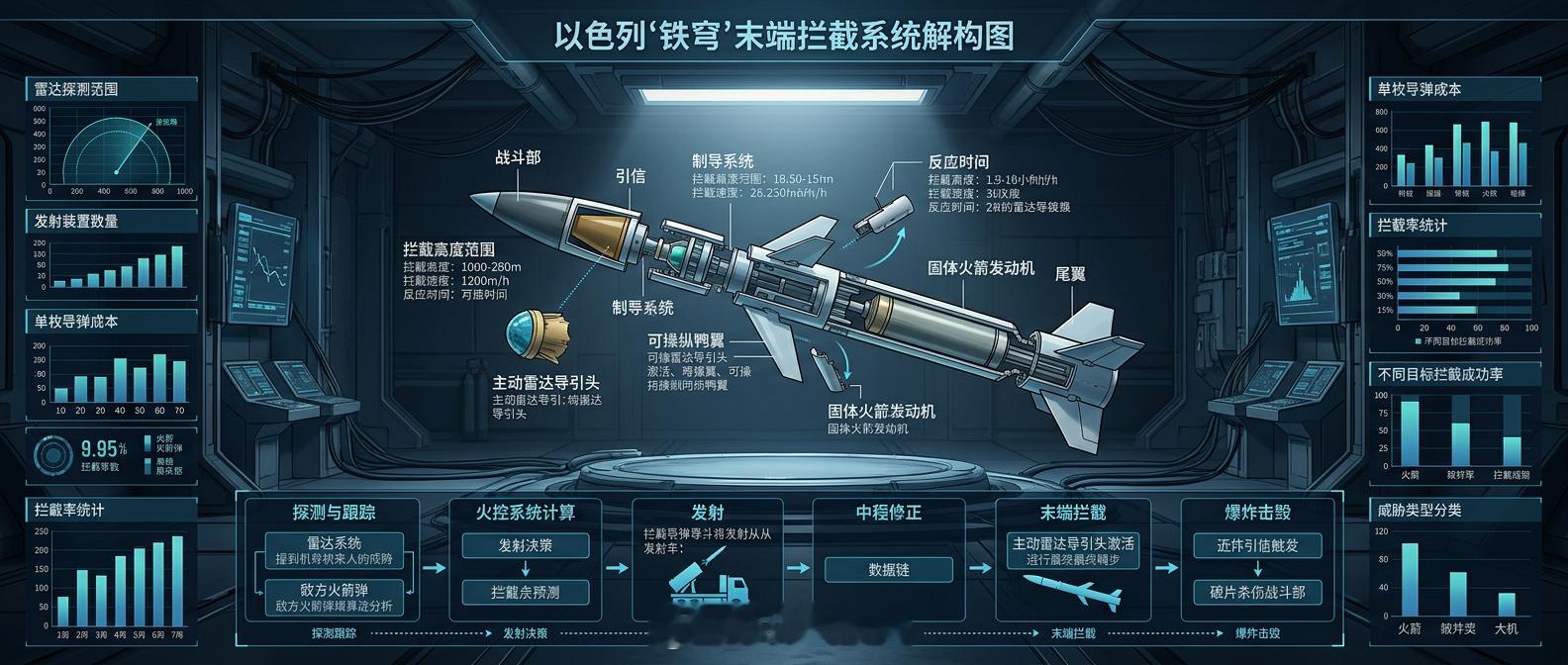 每分钟处理200个目标、拦截率超90%：以色列“铁穹”如何改变战争规则？如果评选21世纪最著名的防御