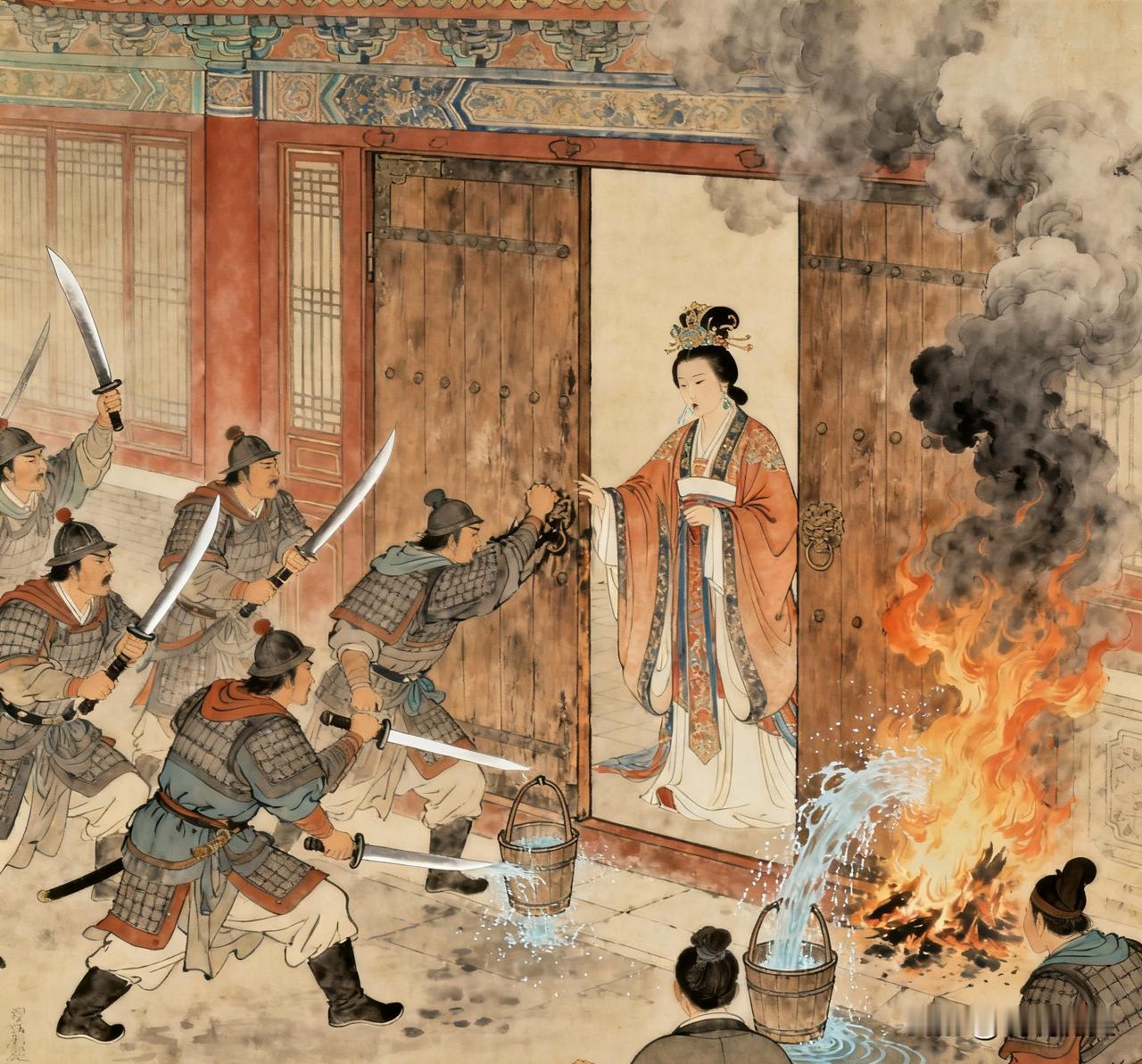 公元1048年，宋仁宗赵祯和曹皇后行完周公之礼，正要睡下，突听外面传来喧嚣声，曹