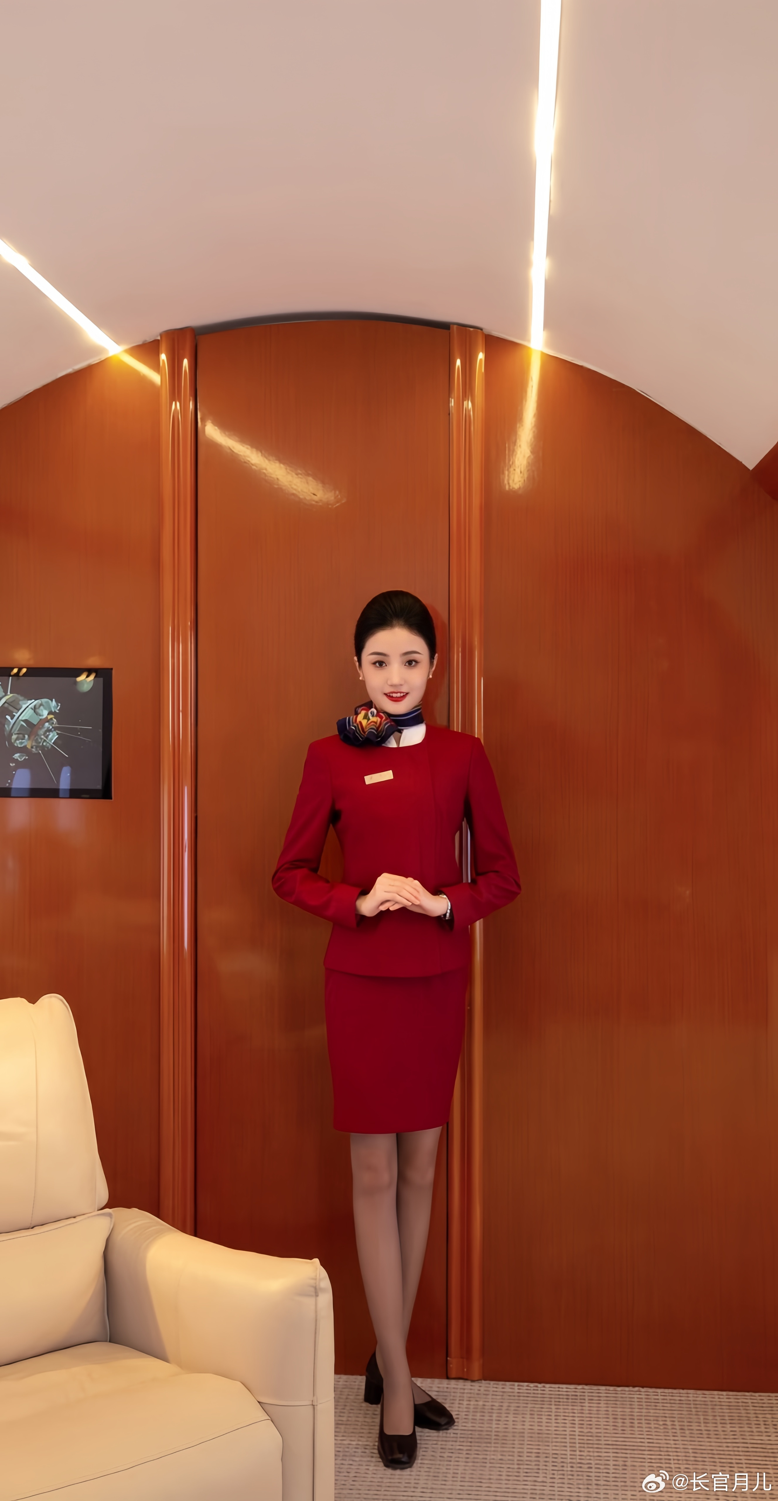 国航空姐就是美。