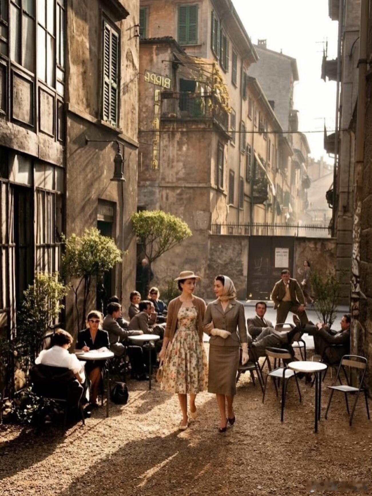 50年代的米兰有多优雅？1950年代的米兰拥有一种独特而难以复制的时代优雅，它既