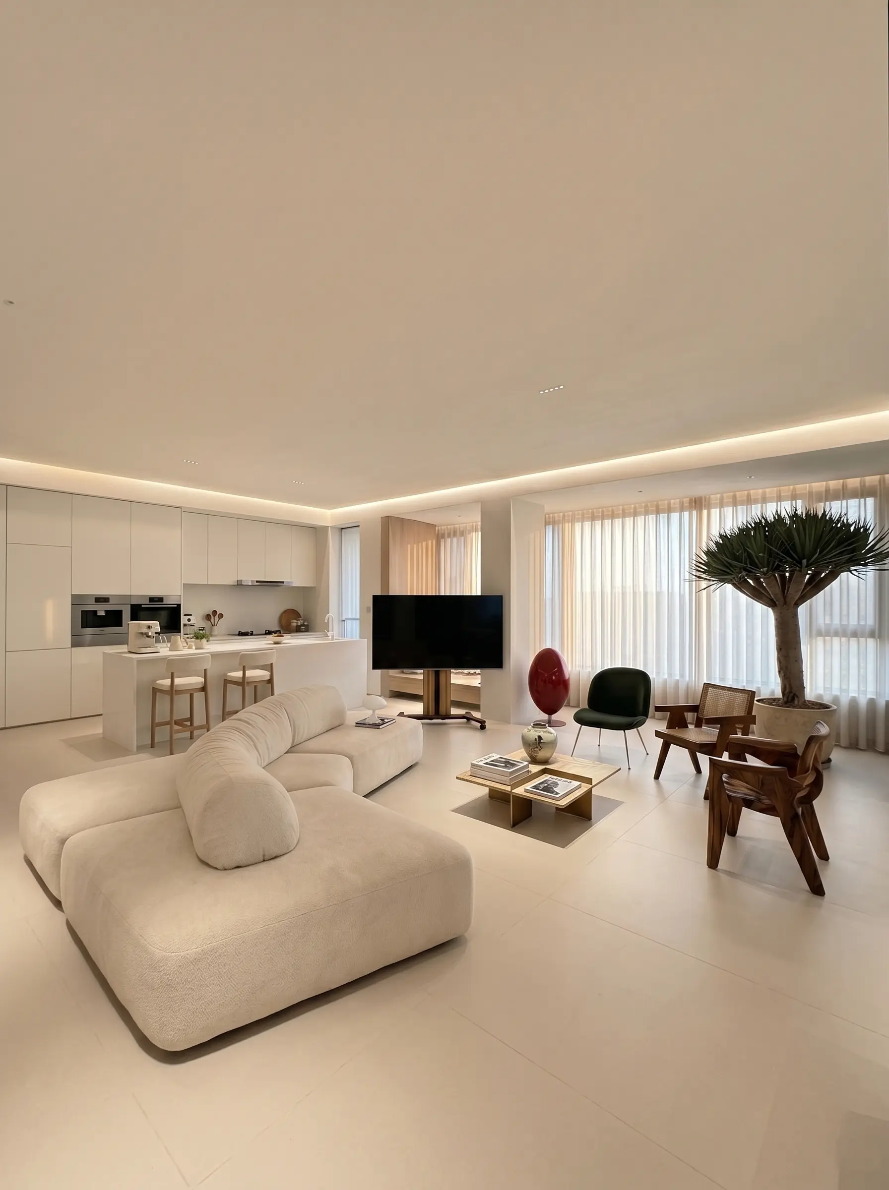 ㎡极简风，女孩子的最爱