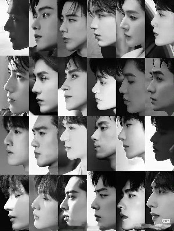 男明星侧颜，谁最名品？