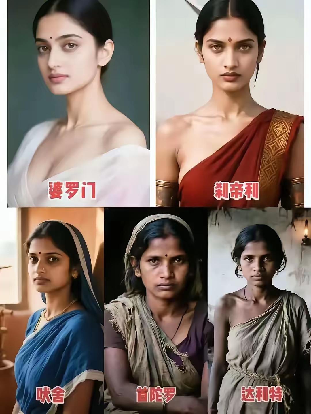 区分阿三的种姓制度，总结起来就一句话，皮肤越白，种姓等级越高，反之如果皮肤越黑种