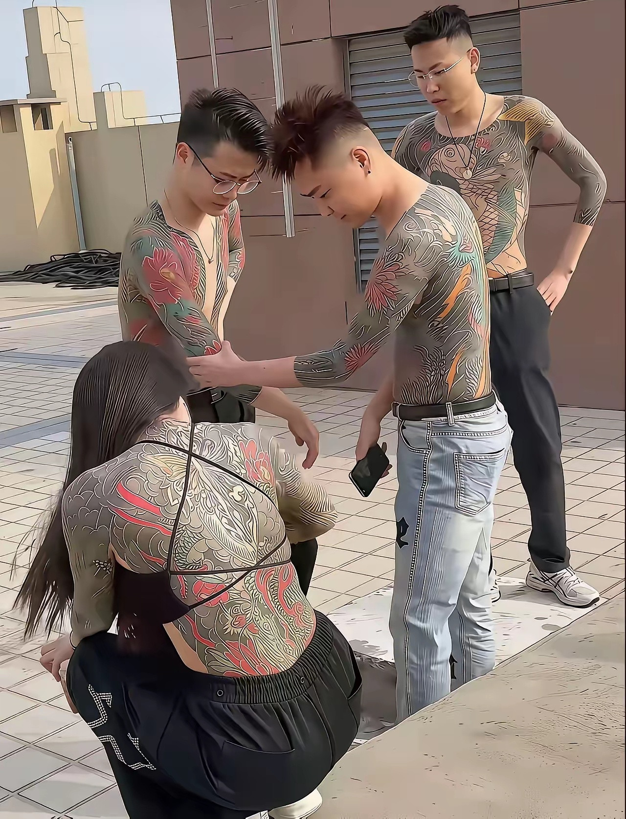据说他们胳肢窝是这样的