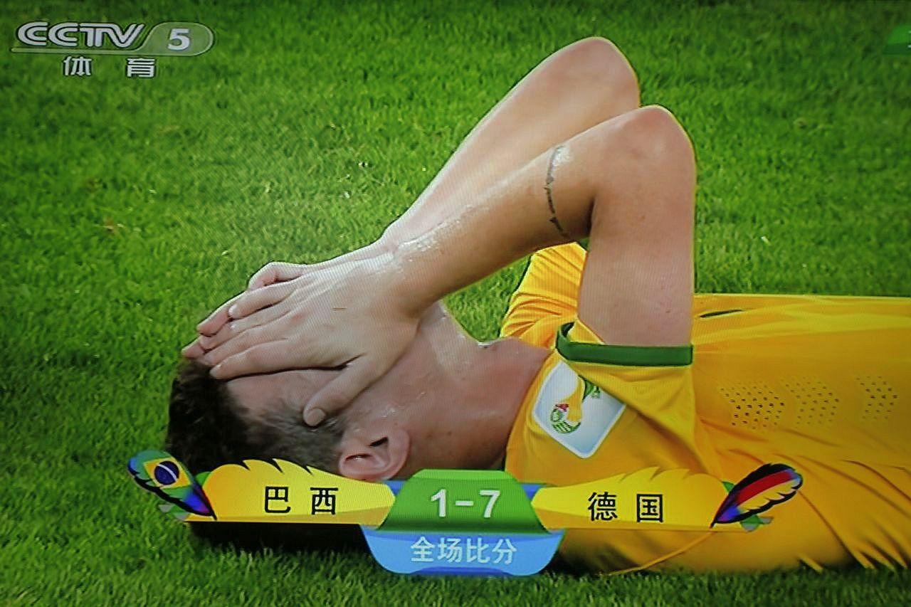 在世界杯历史上足球王国巴西都曾经有3届世界杯净胜球为负数，分别是1934年、19