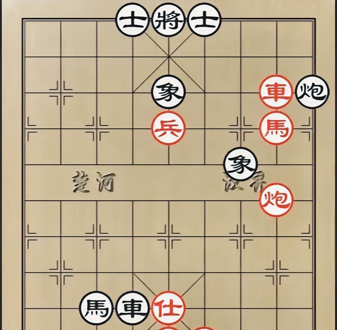 胜利，往往在再咬牙坚持一会时到来！这盘残局看似红棋已无救了，黑炮下底是绝杀；拔簧
