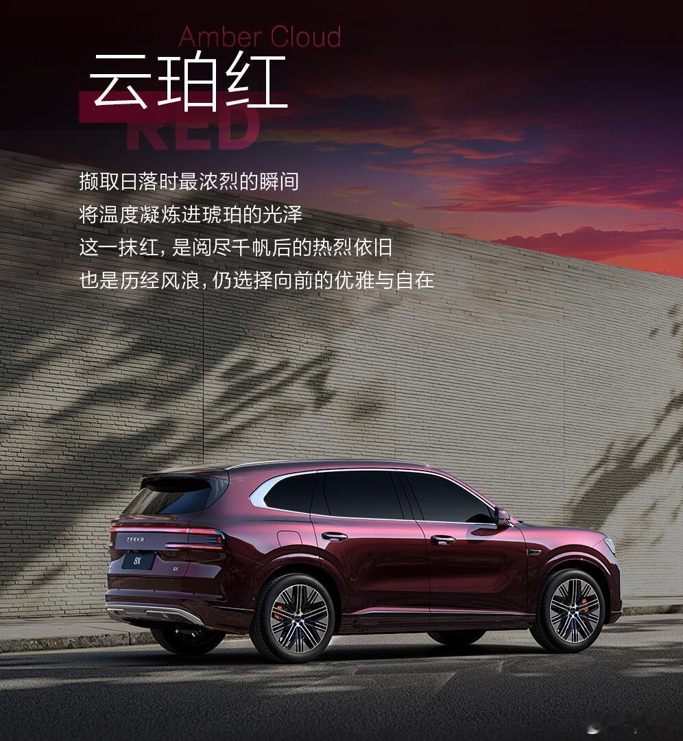 “杭州湾揽运”极氪8X新出了几个颜色，我个人最喜欢的还是这个“玄武灰”，感觉金属