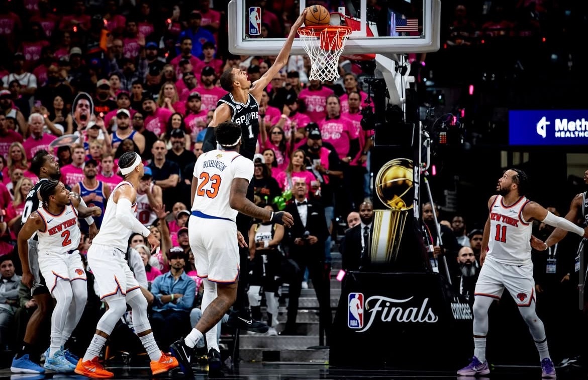 🫡马刺队史首次在总决赛输掉G1此前6胜0负未尝一败NBA总决赛第一场比赛，马