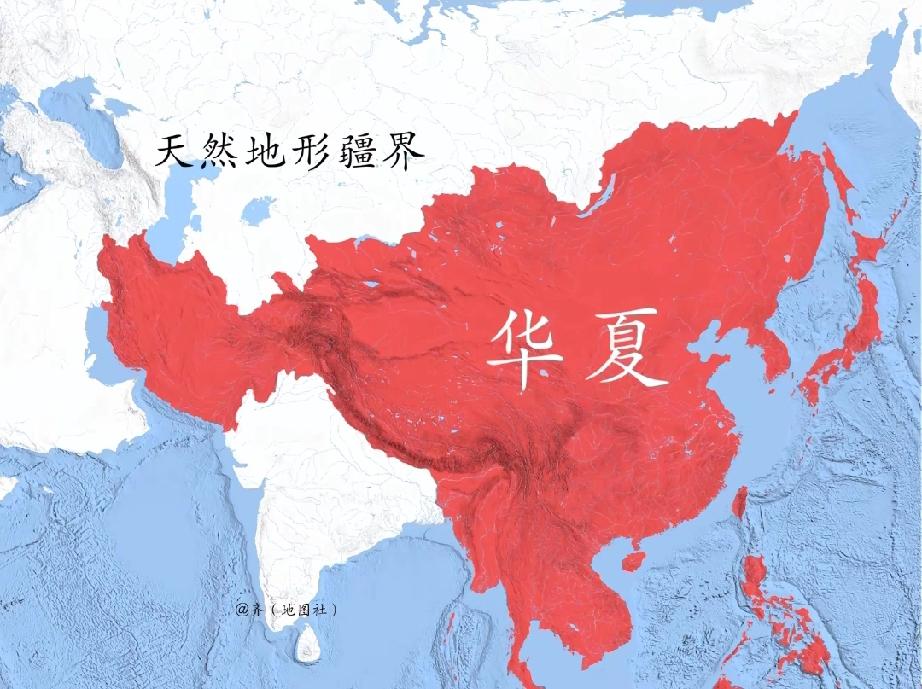 中国不应该以清朝领土为标准更应该以元朝地图作为领土划分标准，当前中国疆域