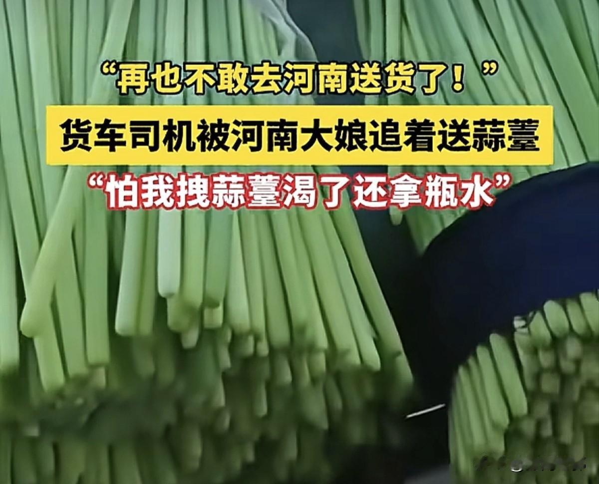 河北一位司机来到河南安阳送货，调侃被一位河南大姐“吓”得不轻啊。