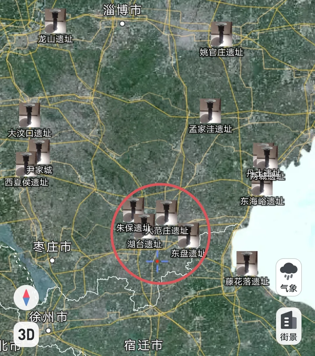 华夏祖先当然起源于山东了，跋山遗址证明的。沂水跋山遗址群，从10万年前到1万
