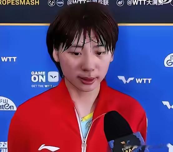 陈熠戴首饰打比赛，值得喷吗？欧洲大滿贯，陈熠在对张本美和一战中，戴着首饰打比赛，