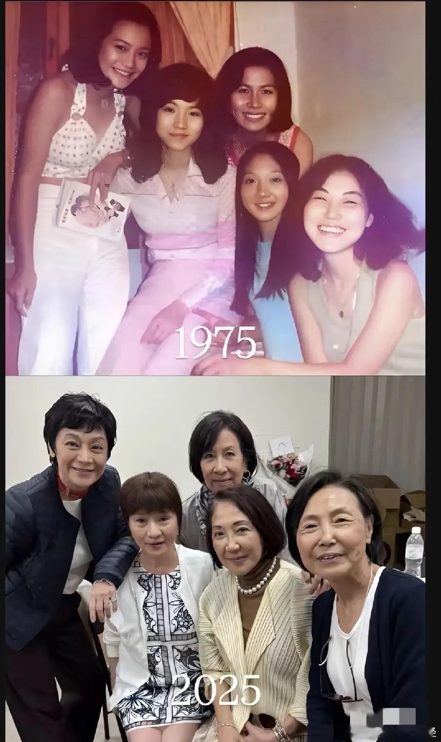 不得不说，岁月果真不饶人！曾经的美少女，如今都已变成了老太太！