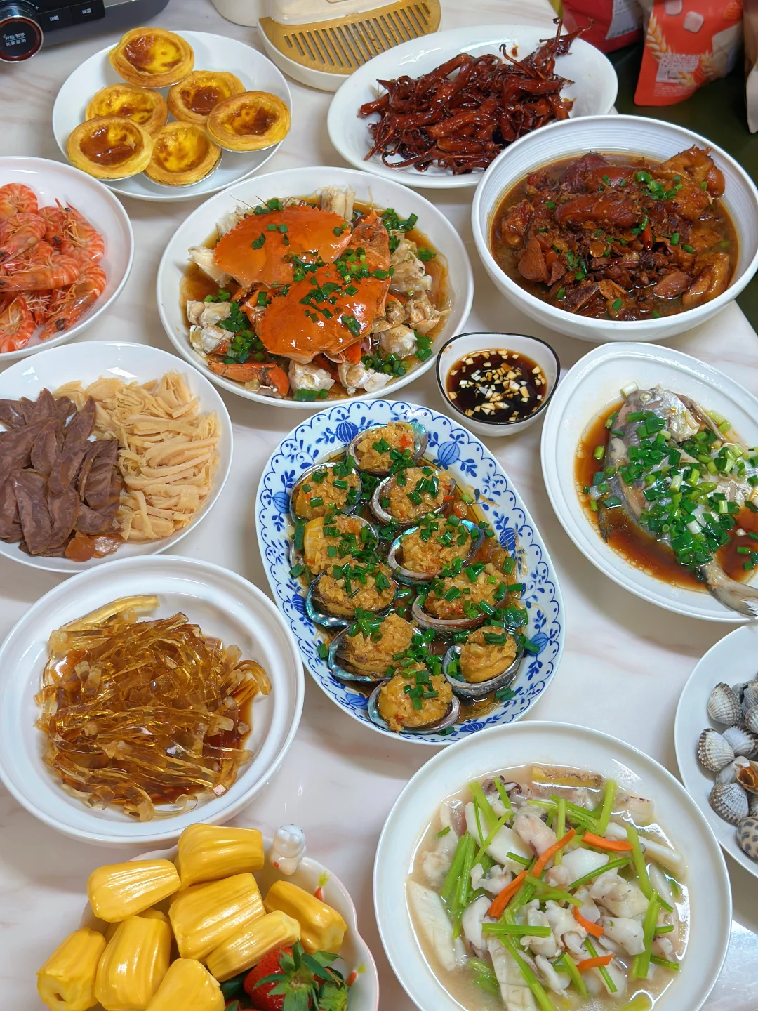 小年夜好幸福呀 给大家做饭 ！都吃光光🥳