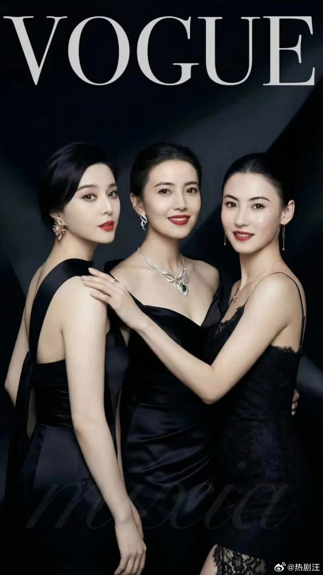 除了李嘉欣关之琳，她们三个算是中国最美的女星了吧？