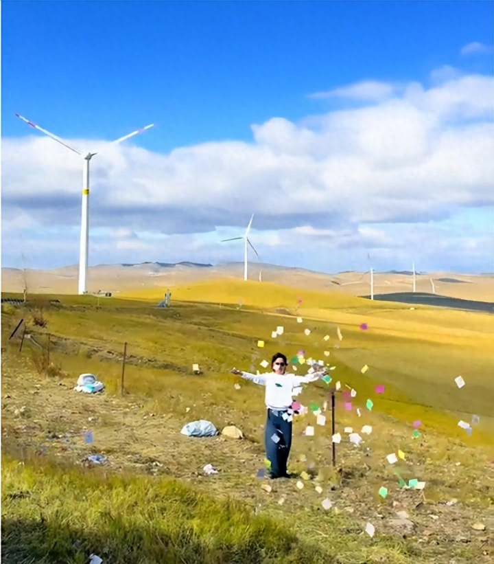 大草原下起“纸片雨”, “可降解”就没关系?