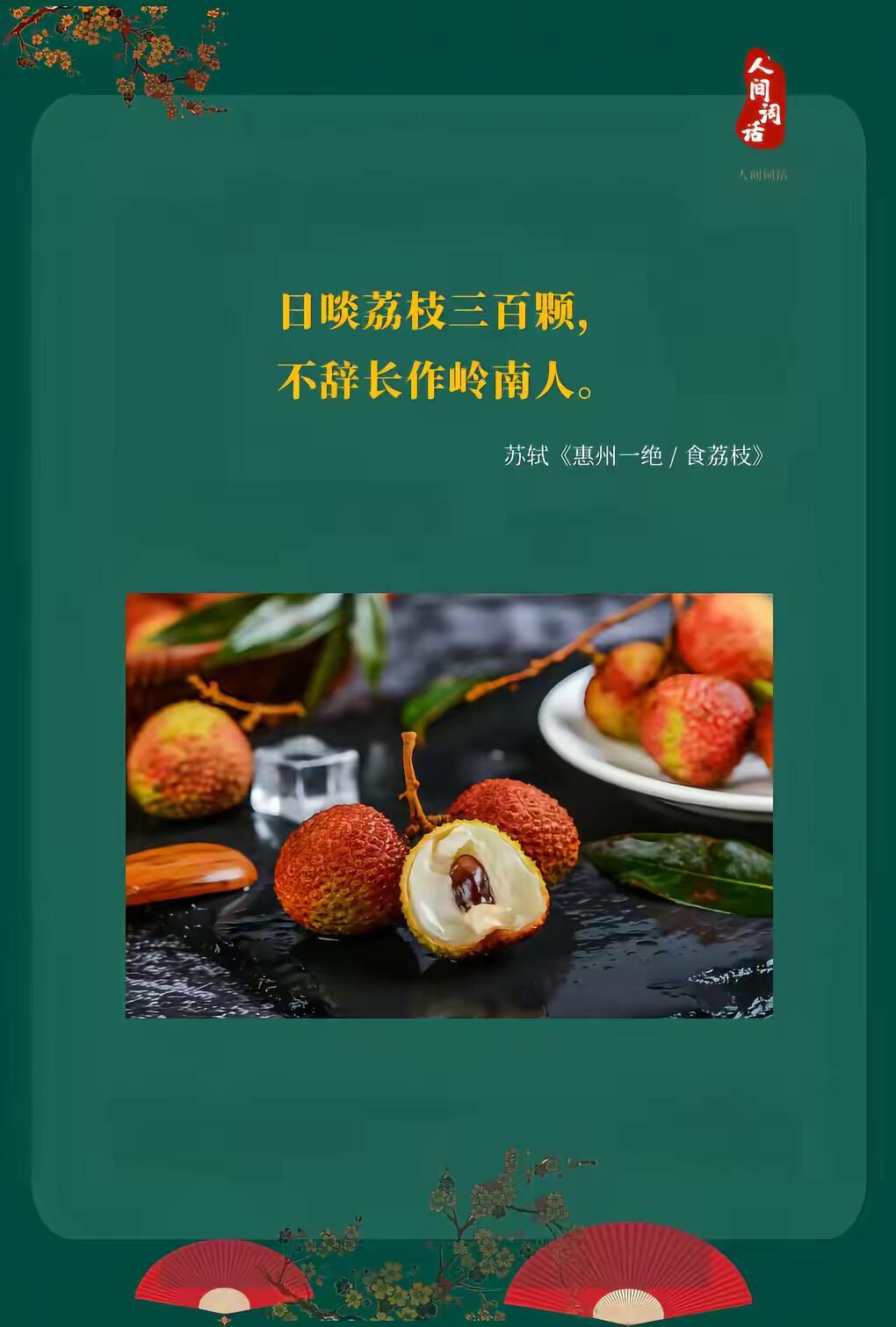当夏天的水果遇见古诗词