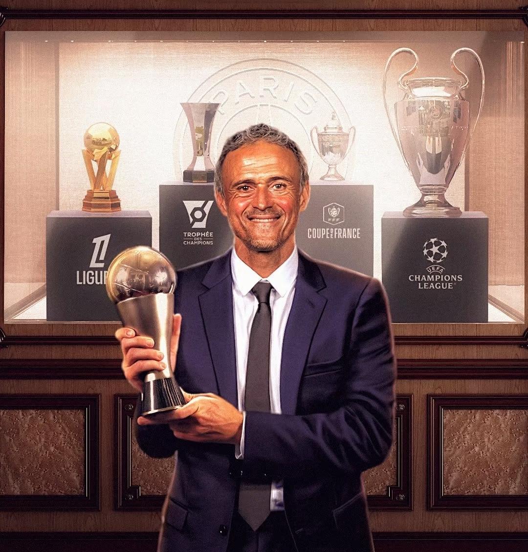 随着巴黎夺得“六冠王”，纳赛尔必须感谢这3个人和2家俱乐部！必须感谢恩里克，他