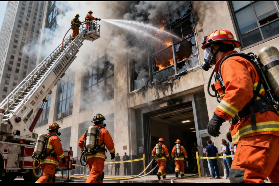 香港大埔这场大火，不是小范围火情，也不是很快扑灭的小火，而是多栋高层大厦连烧、燃