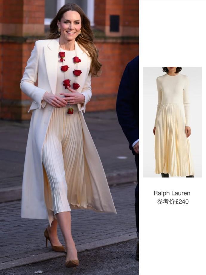 RalphLauren妯娌大打拼，谁更有范？凯特那天一身奶油白超