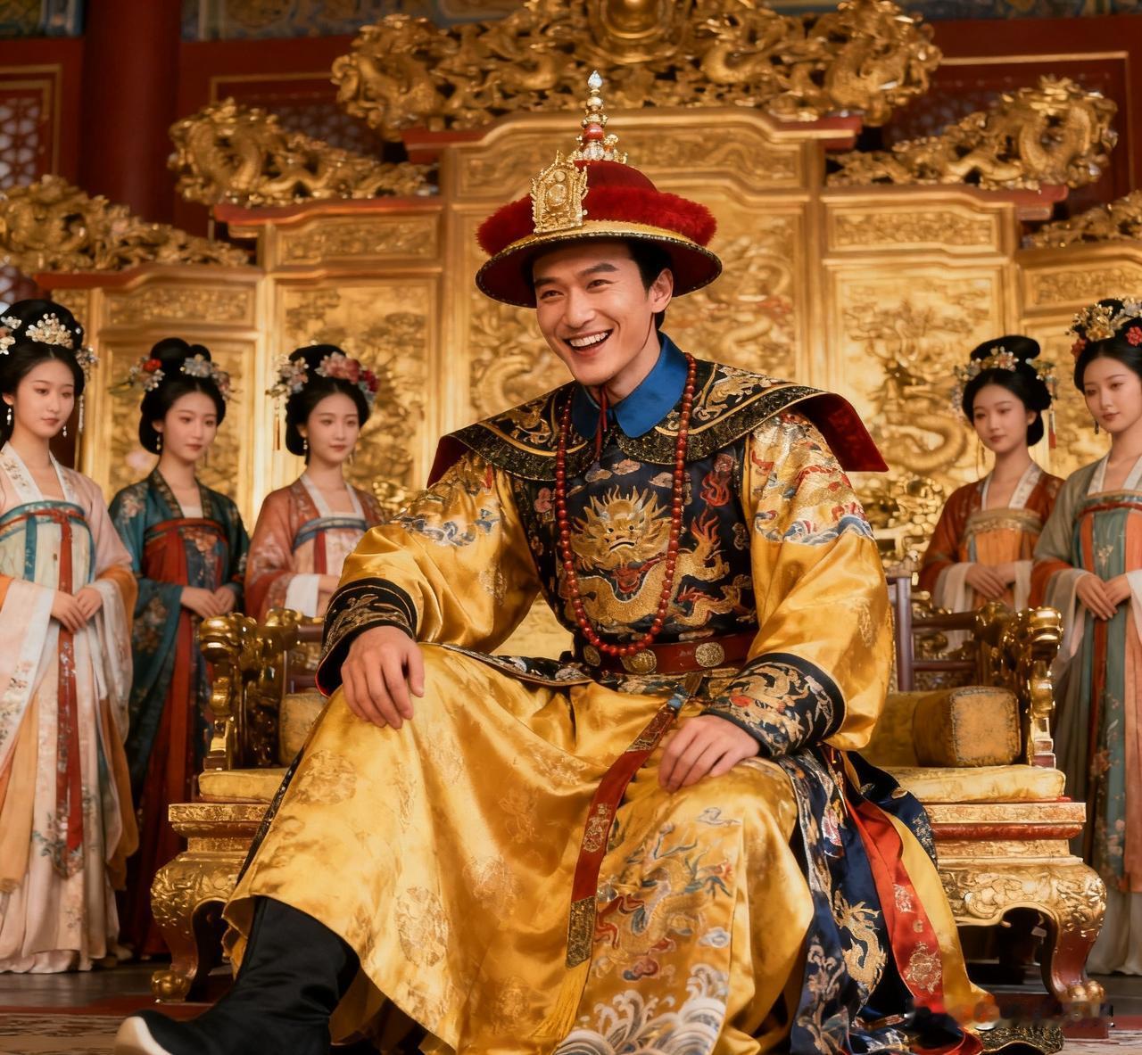 1620年，朱常洛刚登基，郑贵妃便献上10名绝色美人。朱常洛连幸数人，侍从跪地苦