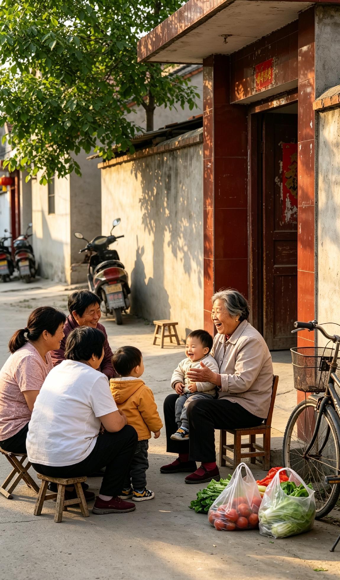 婆媳和睦的真相，说不清是对是错，但却是最真实的人性老家邻居家一儿一女，小姑