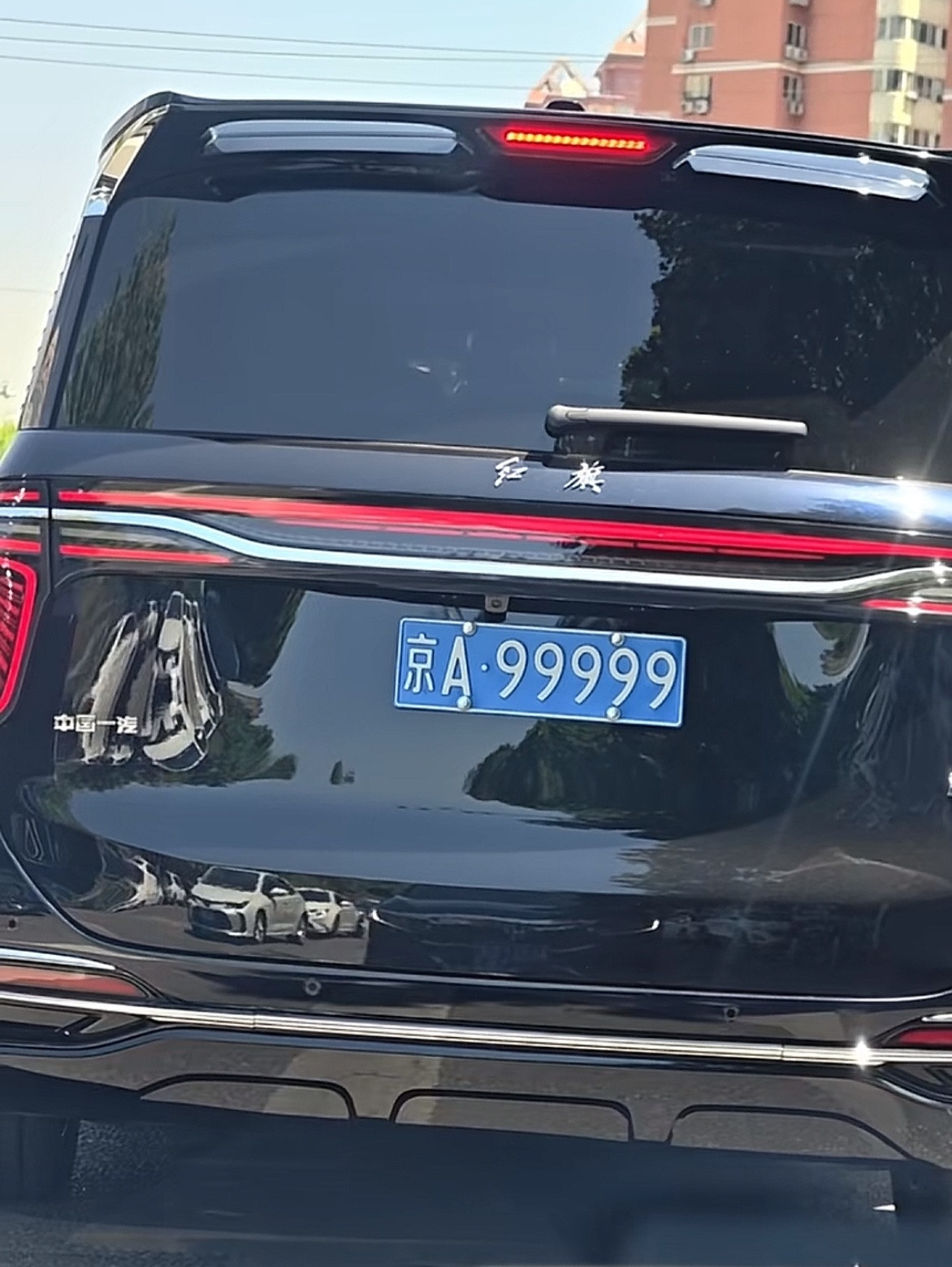 这是真正的误闯天家车牌号了