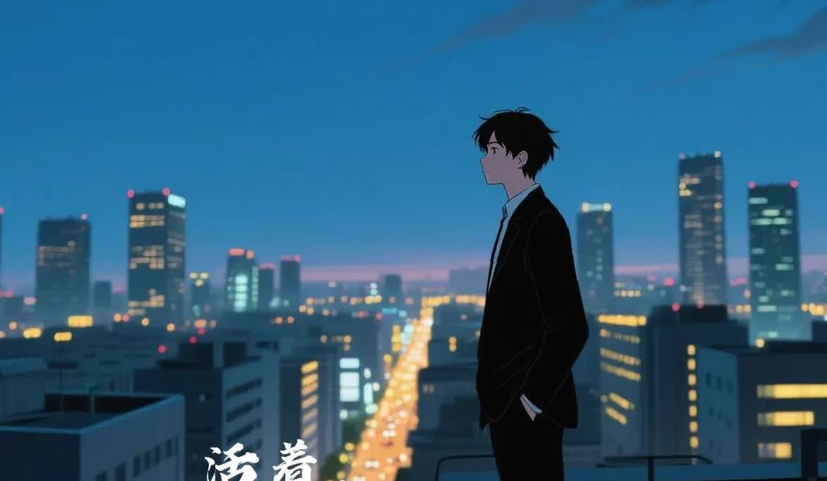 刚看了一个新闻，一个跳楼男子的一封遗书，上面写着：“对不起，
