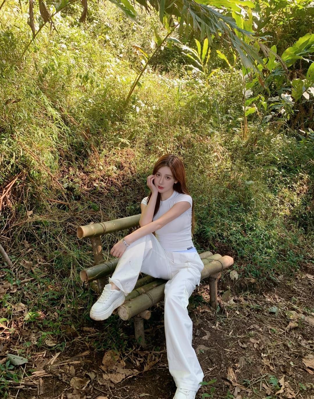 竹林小坐，清新自然，感受大自然的宁静与美好。