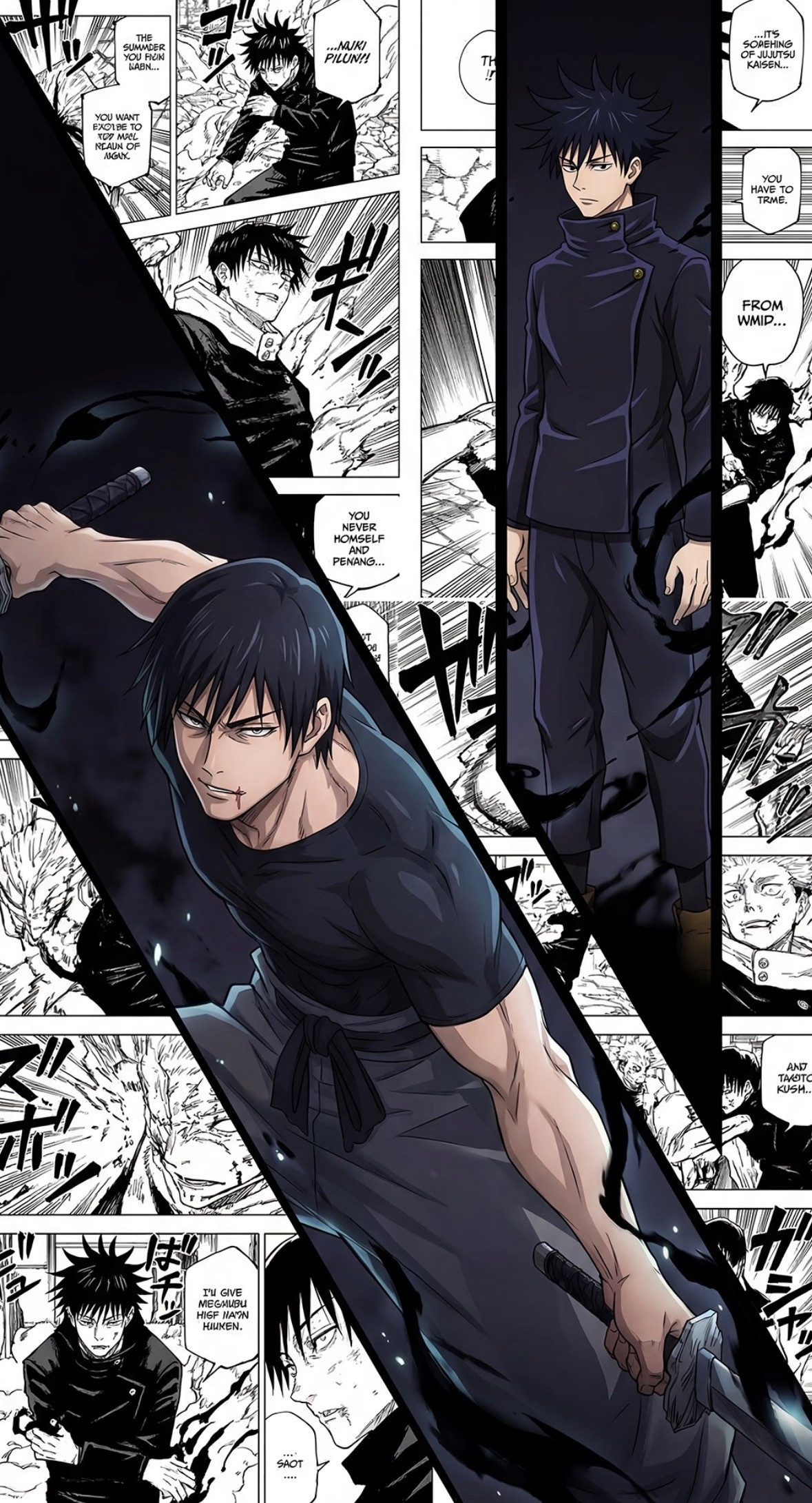 是超帅的咒术回战壁纸，第三季大家都看了吗？！动漫点评团咒术回战壁纸