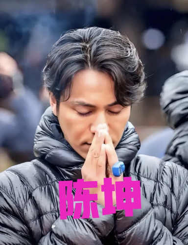 演员陈坤远赴西藏，只为求见一位活佛——希阿荣博堪布。他站在佛前，语气低沉而困惑地