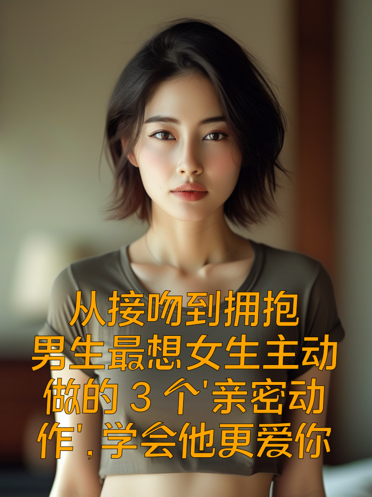 从接吻到拥抱：男生最想女生主动做的3个'亲密动作'，学会他更爱你