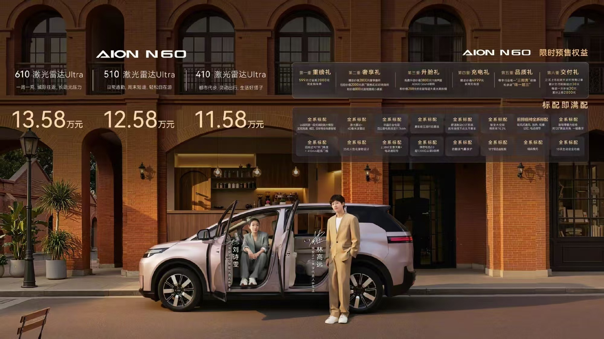 11.58万拿下30万级高阶辅助驾驶现在十几万的家用车，智能配置越来越卷了，埃安