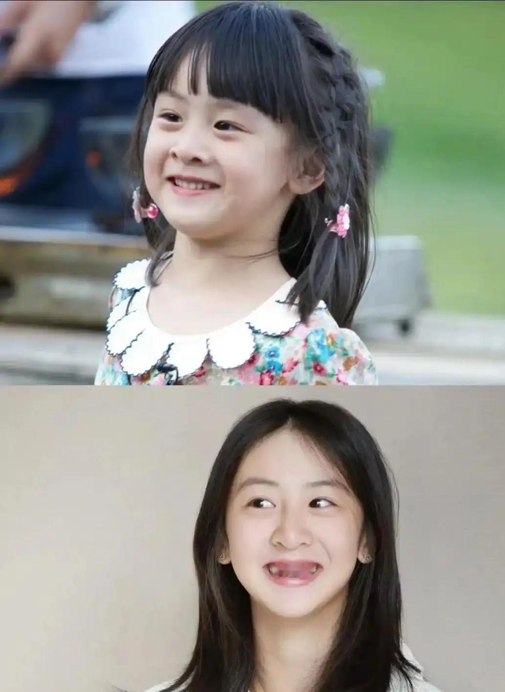 叶一茜带女儿簪花18岁森碟下巴矫正好了原来这么惊艳，母女同框似姐妹，多亏了网