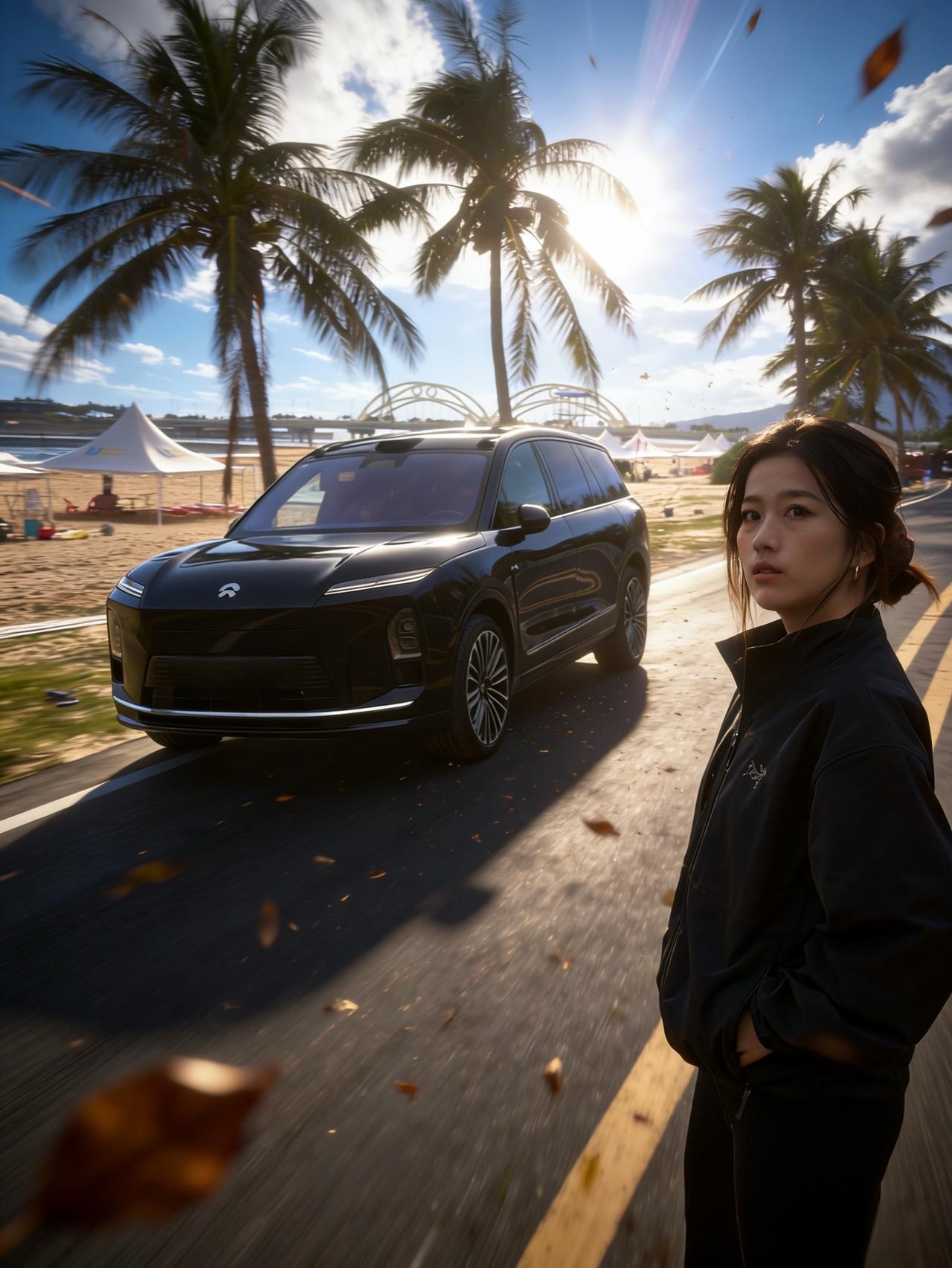 拍出电影感ES8蔚来ES8dou是好车