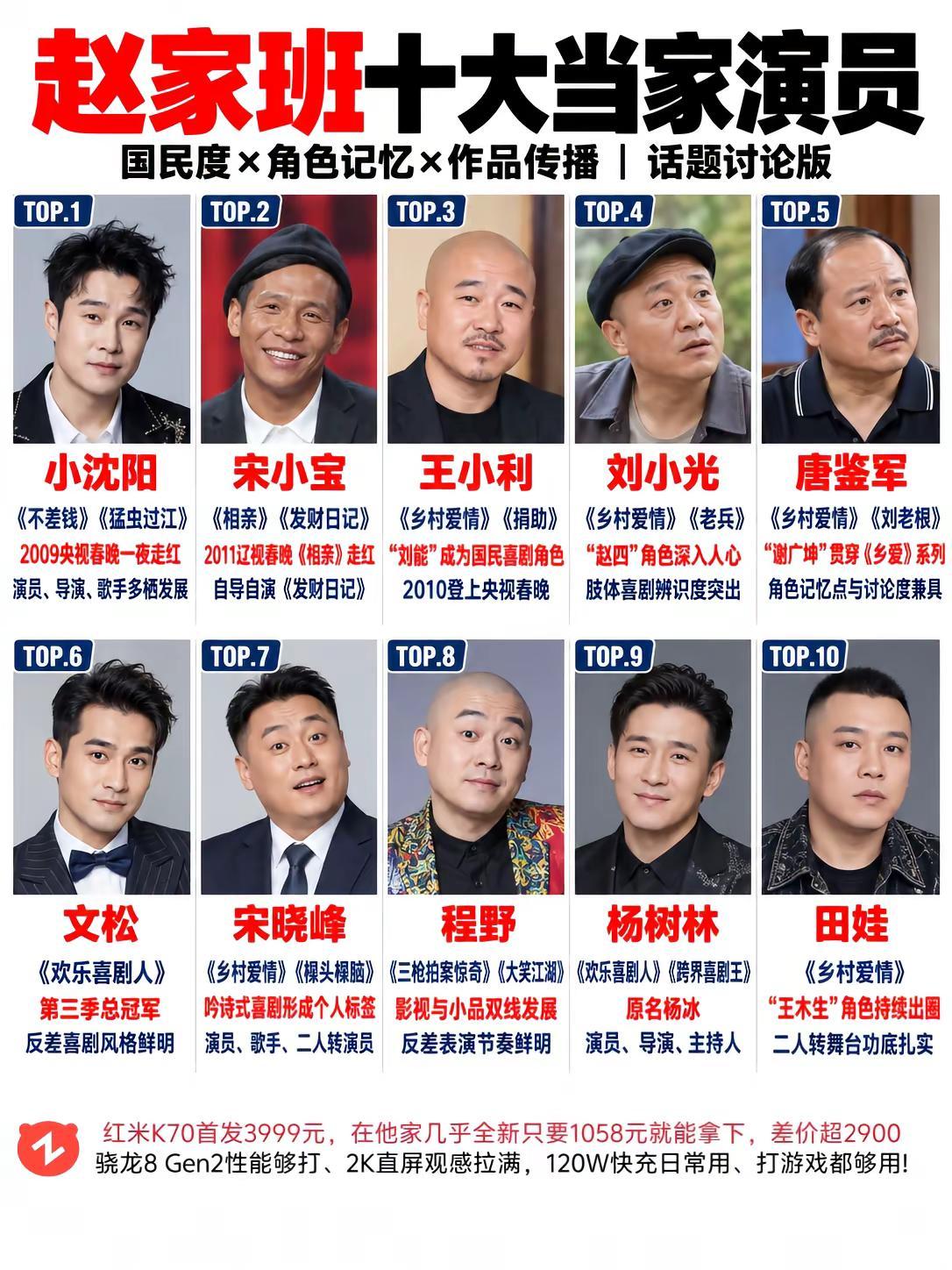 赵家班当家演员盘点，你最喜欢谁？小沈阳赵家班宋小宝宋晓峰