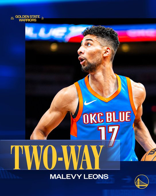 金州勇士据消息人士透露，金州勇士队将以双向合同签下身高6尺9（约2.06米