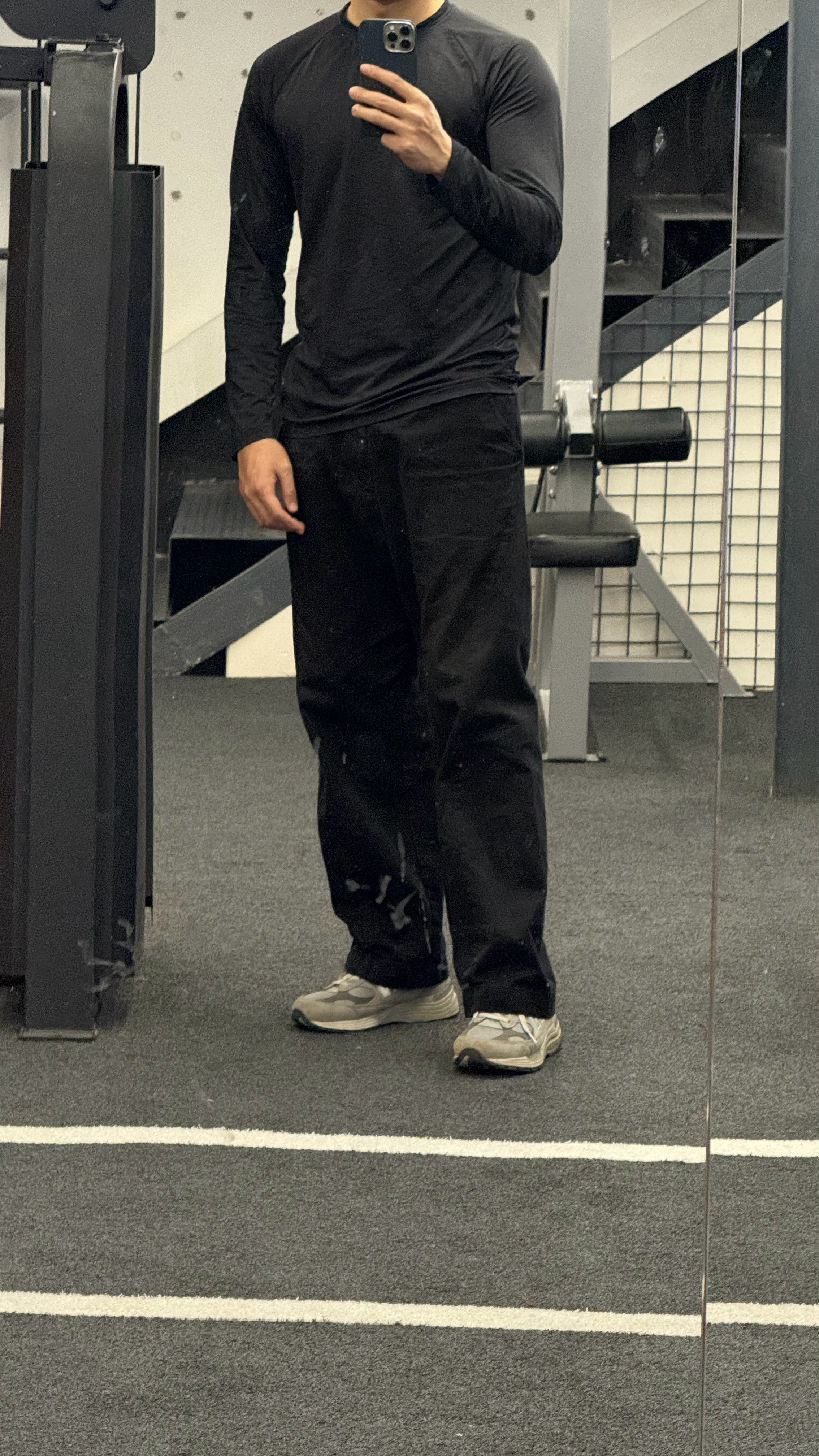 一个月没练，已经小一圈了