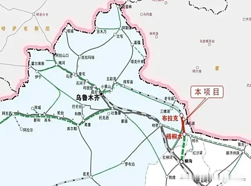 2026年铁路审批整体偏紧，不少跨省高铁还在“卡壳”，新疆一条货运普铁却逆势跑出