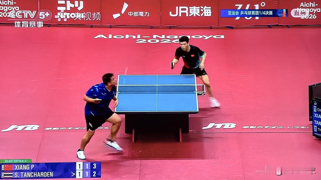 林诗栋亚运爆冷：男队弱，没想到这么弱！比赛前开始前，估计很多人都会认为打泰国