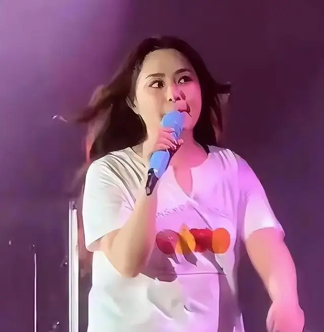 仙女变大妈，看到阿娇的照片，天呐，我不敢再乱吃了