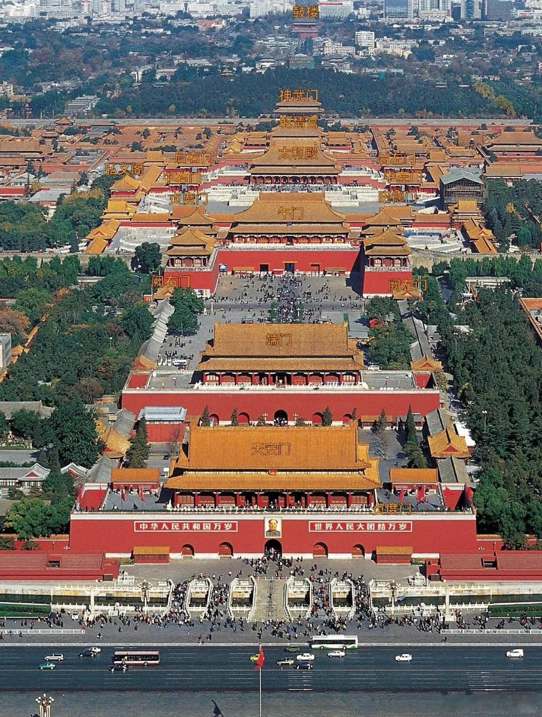 从高空俯瞰故宫，才懂什么叫皇家磅礴气场以前逛故宫都是挤在人群里仰头看红墙，这