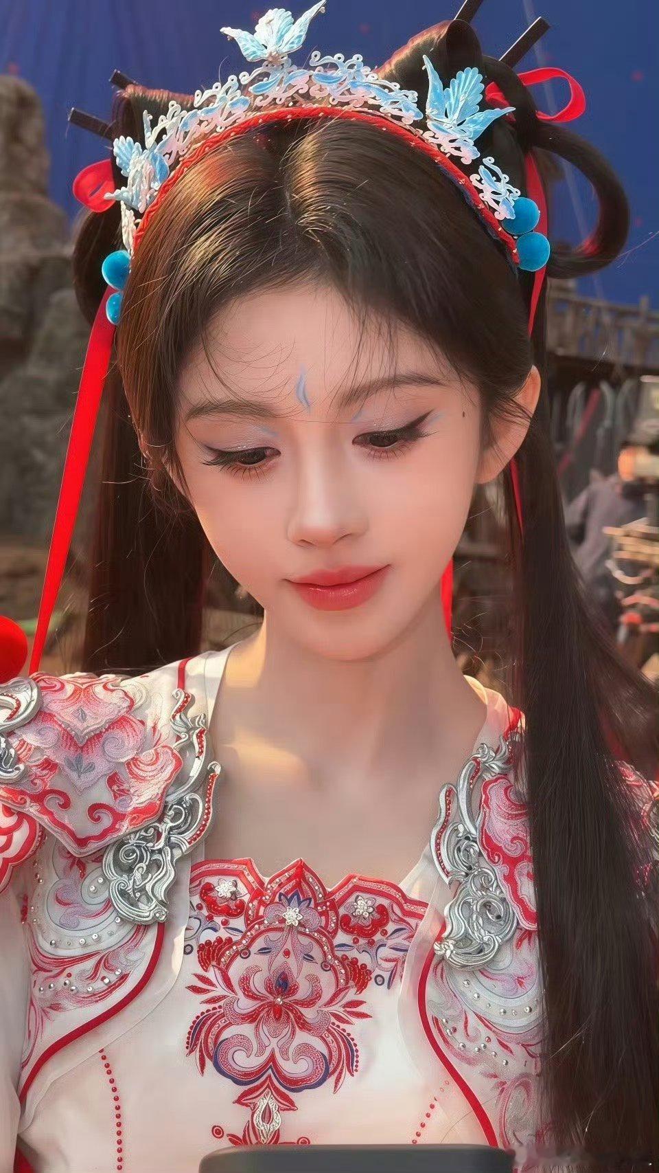 如果可以选择下辈子的样貌首先被我预定的有鞠婧祎白鹿，可以接受调剂美死我了