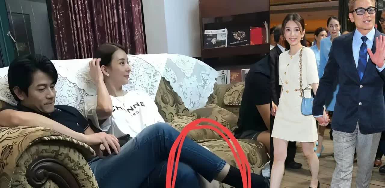 看郭富城的动作就知道，他对方媛的生理性喜欢藏都藏不住。很多人都说