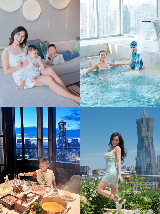 暑假家庭游⛱️上海周边杭州游！杭州中心四季