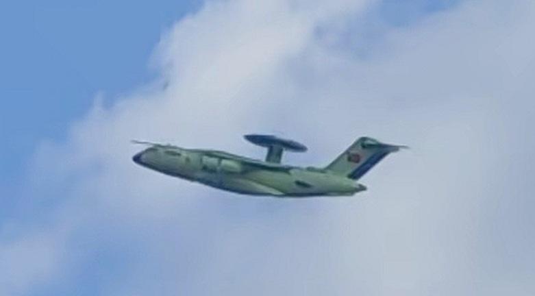 7821号空警-3000预警机再次试飞，现在已知的空警-3000有7821和78