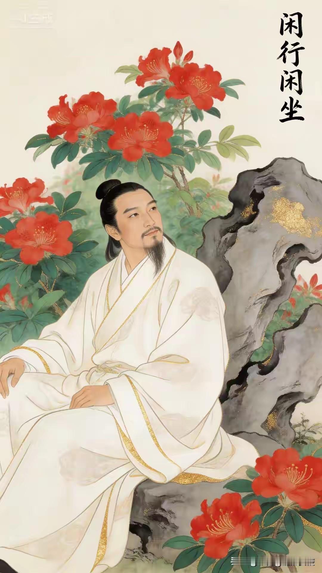 杨慎当年在流放路上看见田埂上坐着一堆百姓，有人端着粗碗喝水，有人拿草帽扇着风，嘴