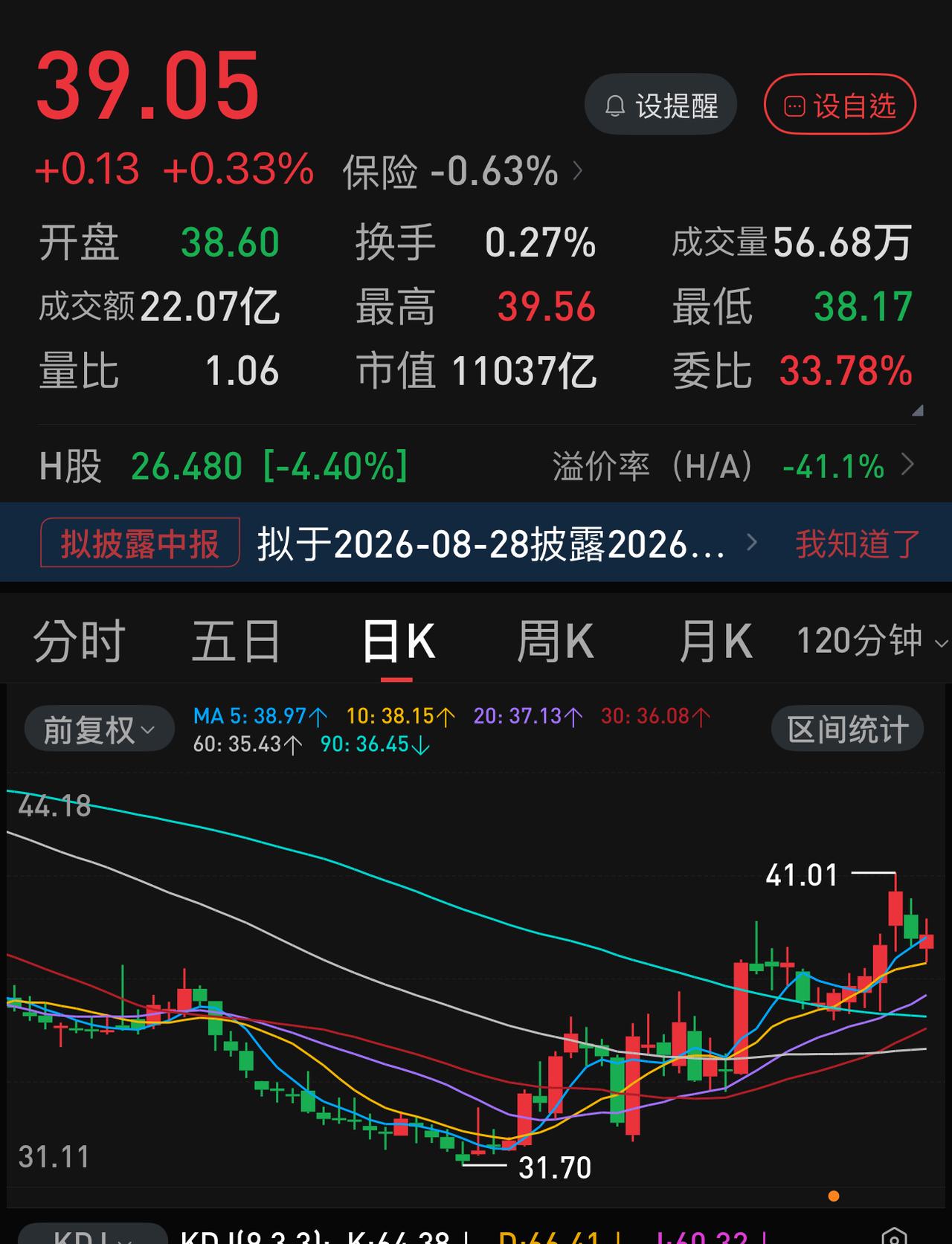 中国人寿半年业绩预告到底是赚了1000多亿，还是算出来1000多亿？年初的时候