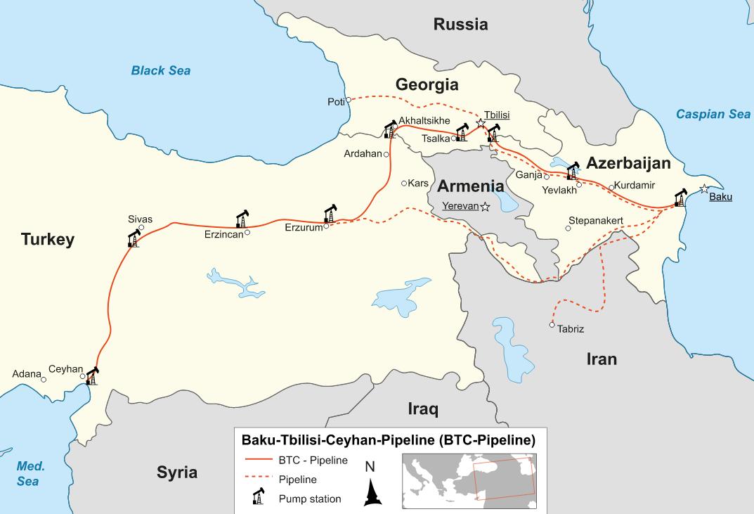 2025年年底，哈萨克斯坦没有召开新闻发布会，把经由阿塞拜疆BTC管道出口的石油