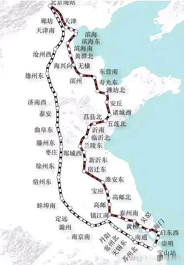 京沪二线在山东境内的走势实在是太难看了！首先谈谈建设京沪二线的目的，其本质是分